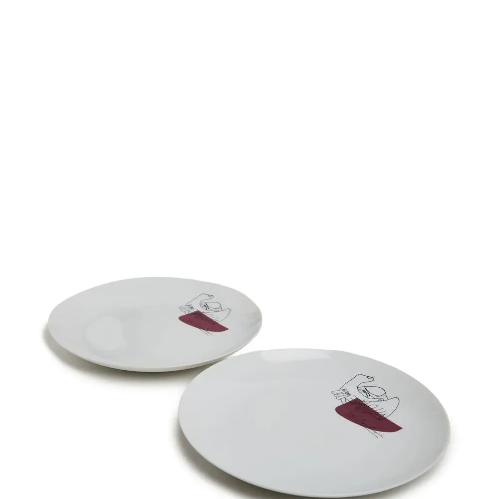 Набор из двух тарелок Service Prunier