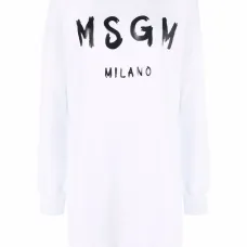 Платье-джемпер с логотипом