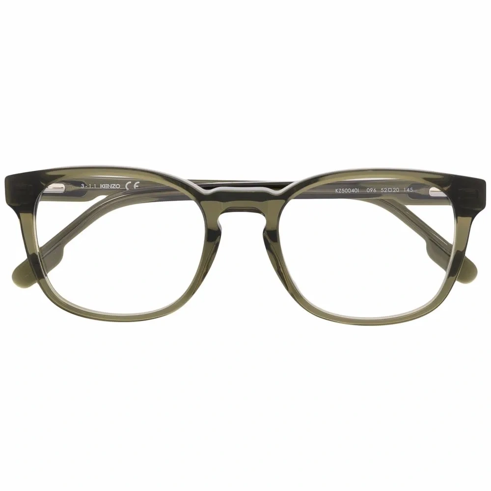 Очки в круглой оправе с логотипом