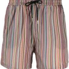 Плавки-шорты в полоску