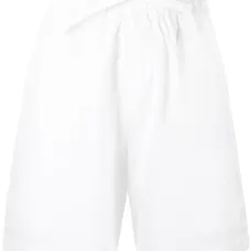 Пижамные поплиновые шорты с кулиской Пижамные поплиновые шорты с кулиской