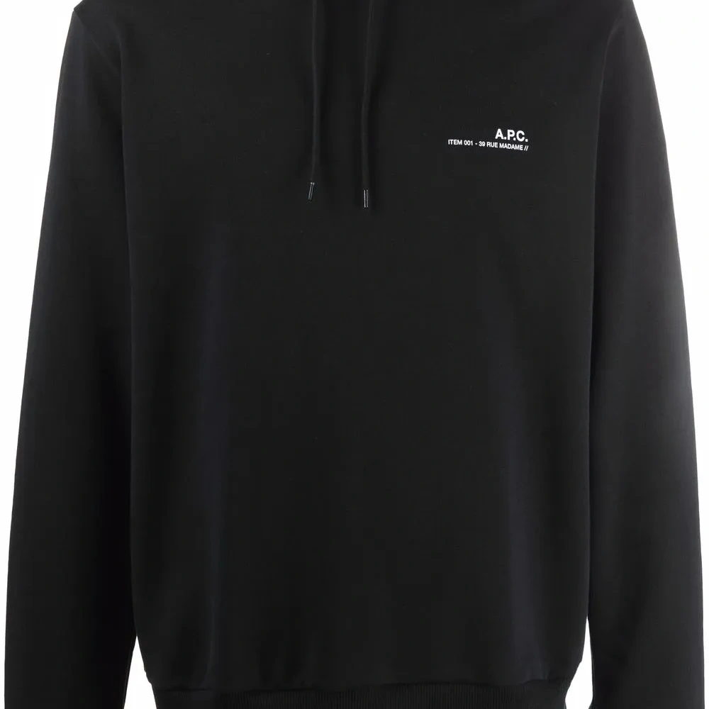 Худи с кулиской и логотипом