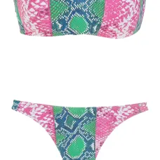 Бикини Biquini со змеиным принтом
