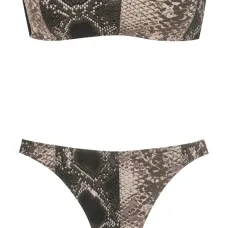 Бикини Biquini со змеиным принтом
