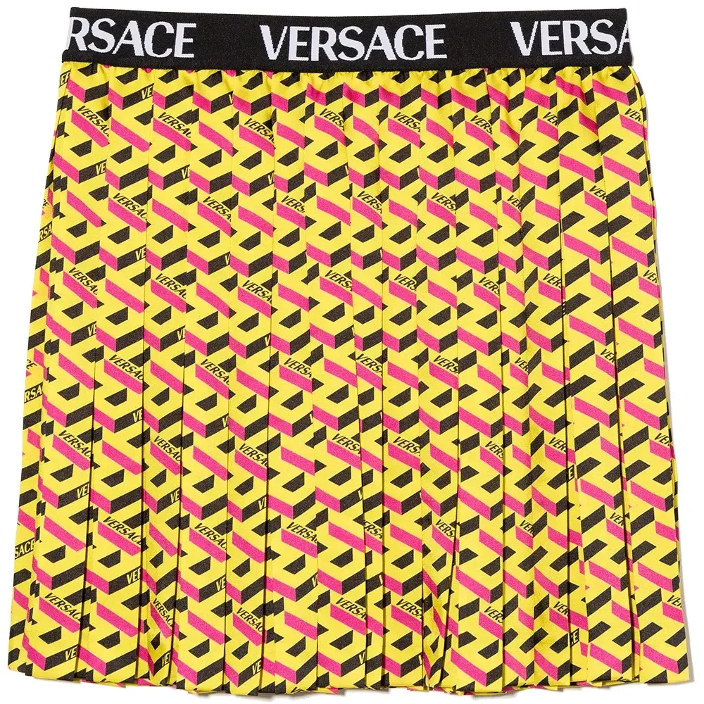 Плиссированная мини-юбка La Greca