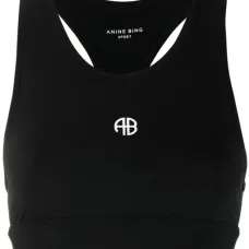 Спортивный бюстгальтер с логотипом Спортивный бюстгальтер с логотипом
