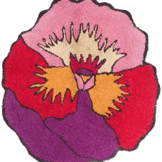 Коврик в стиле колор-блок