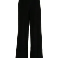 Бархатные спортивные брюки широкого кроя Бархатные спортивные брюки широкого кроя