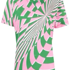 Футболка с принтом Psychedelic из коллаборации с Ed Curtis