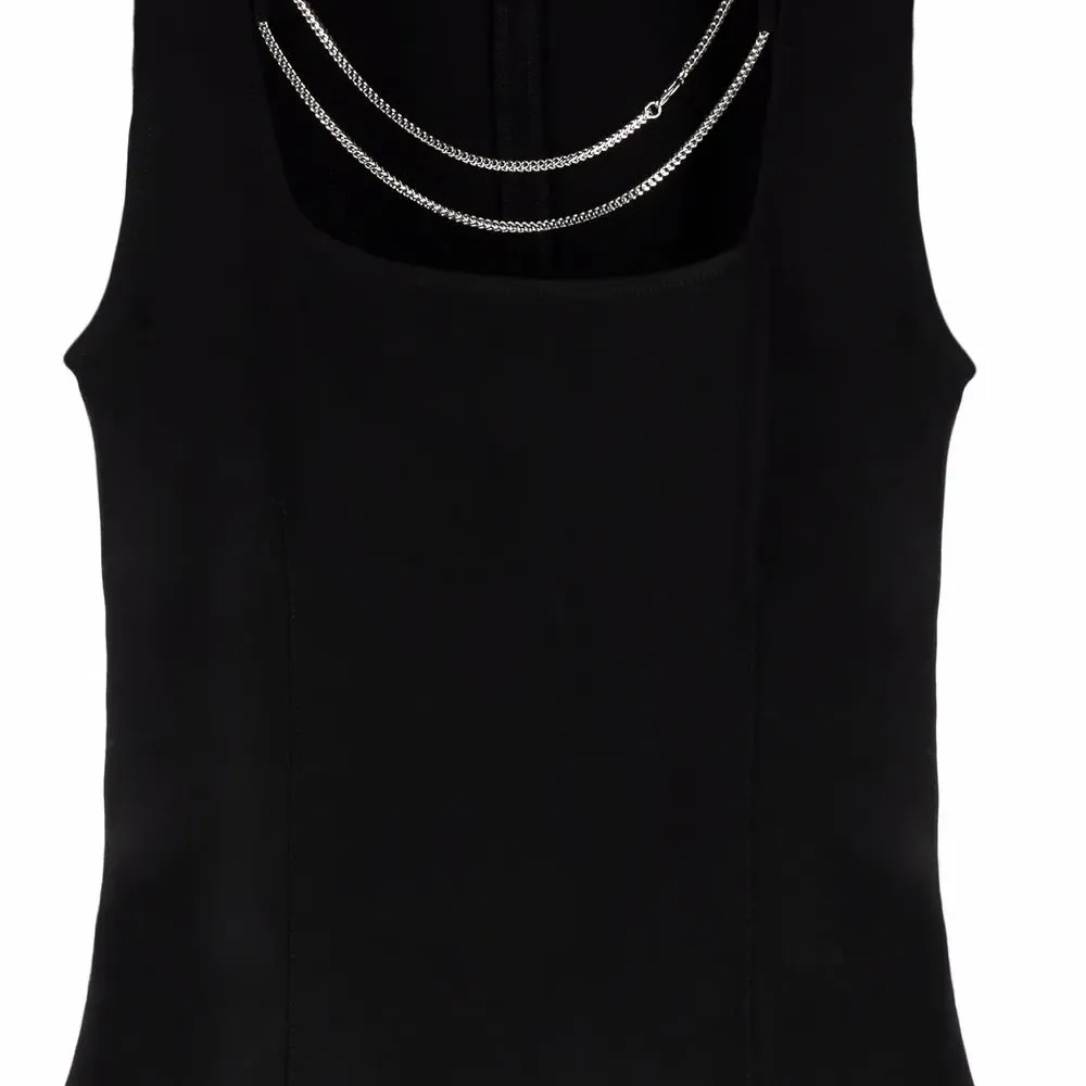 Блузка без рукавов