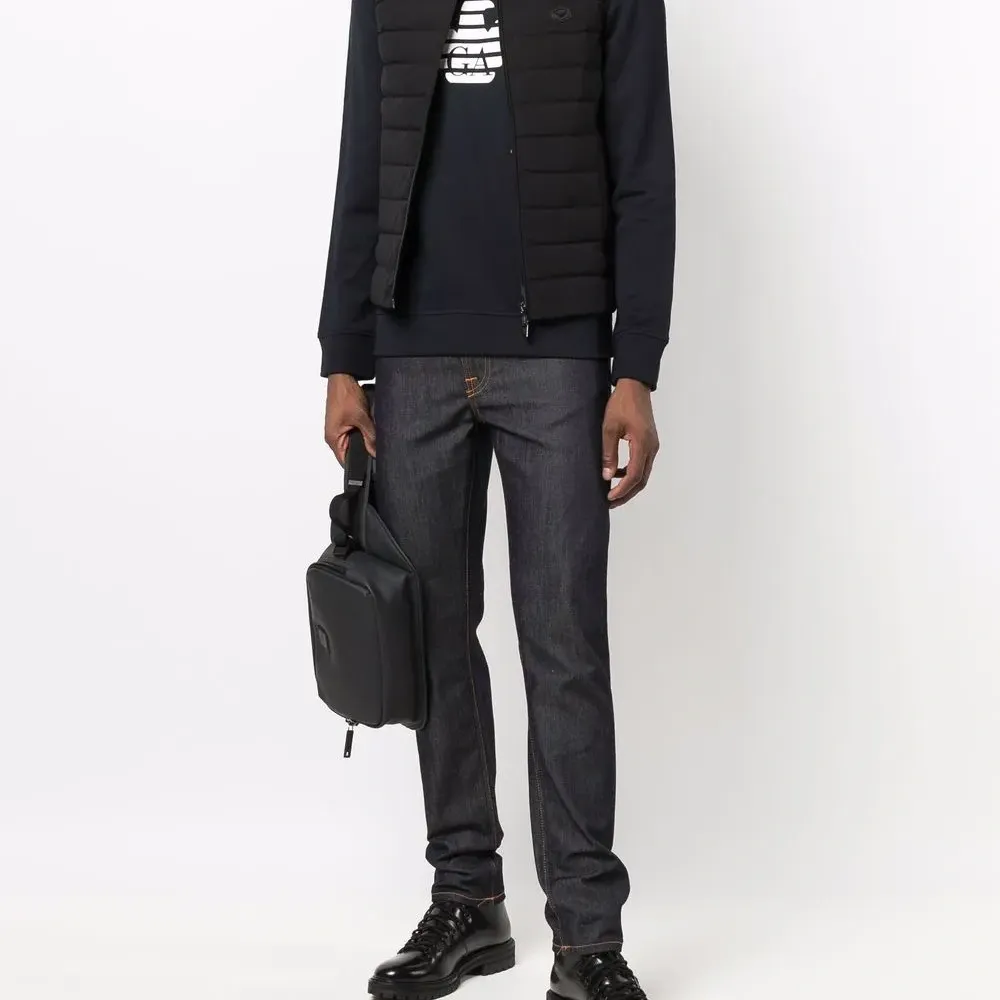 Толстовка с круглым вырезом и логотипом Толстовка с круглым вырезом и логотипом