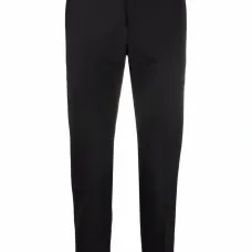 Укороченные брюки строгого кроя Укороченные брюки строгого кроя