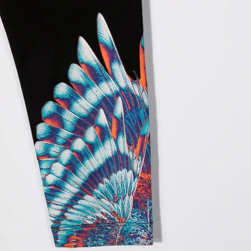 брюки с принтом