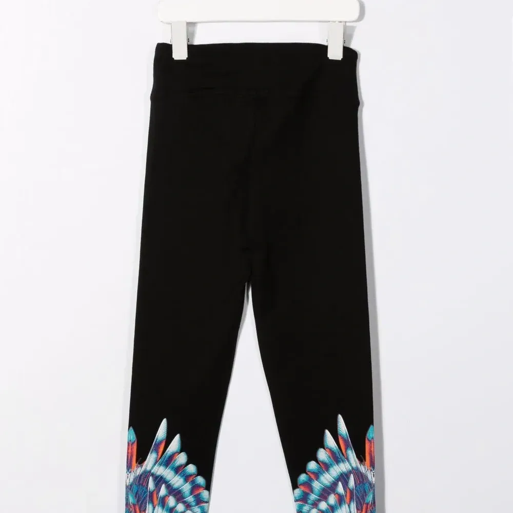 брюки с принтом