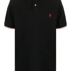 Рубашка поло с вышитым логотипом