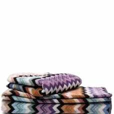 Набор Giacomo из двух полотенец с узором зигзаг