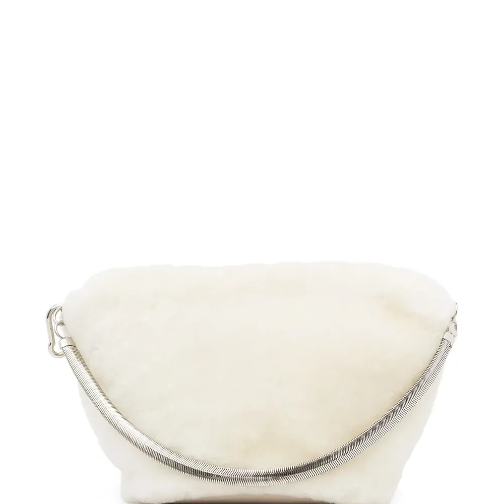 Сумка-тоут Momo с мехом