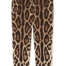 Легинсы с леопардовым принтом