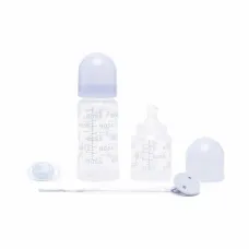 набор из бутылочек и пустышки с логотипом