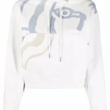 худи с графичным принтом