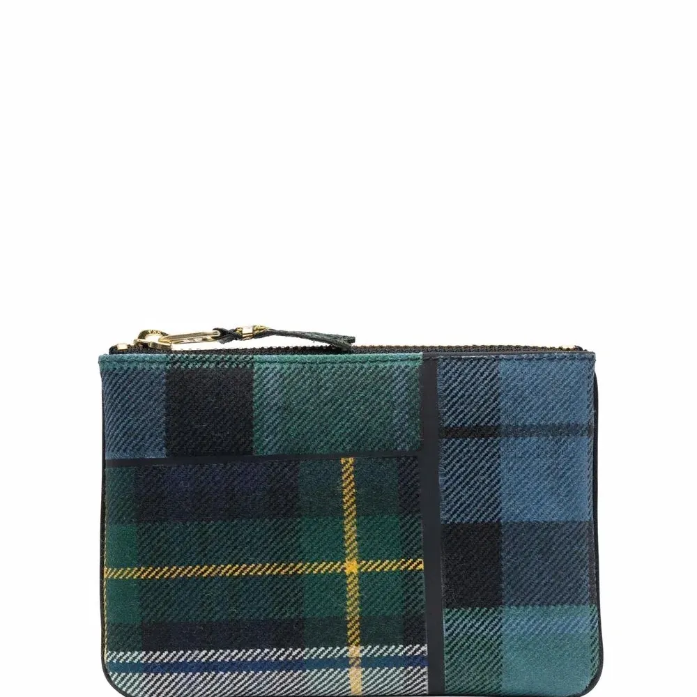 Кошелек в клетку тартан