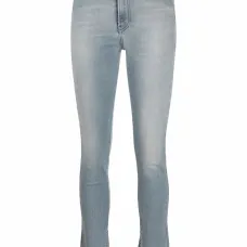 джинсы скинни с разрезами