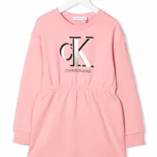 платье из органического хлопка с логотипом платье из органического хлопка с логотипом