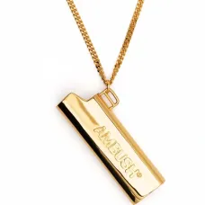 Колье с футляром для зажигалки