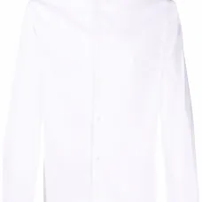 Рубашка с длинными рукавами и нашивкой-логотипом