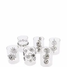 Набор стаканов с графичным принтом