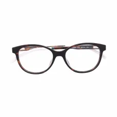 Очки в черепаховой оправе с логотипом