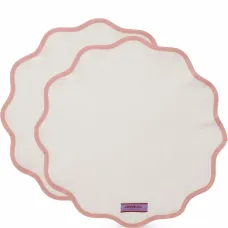 Набор Cloud из двух настольных ковриков с фестонами