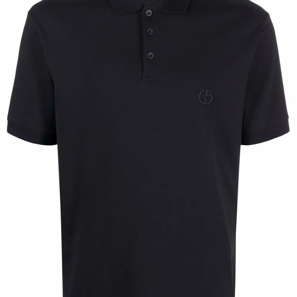 Рубашка поло с вышитым логотипом