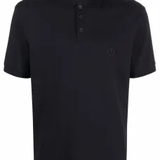 Рубашка поло с вышитым логотипом