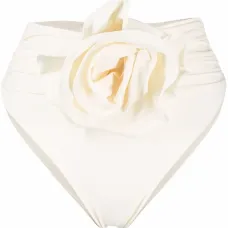 Плавки бикини с цветочной аппликацией Плавки бикини с цветочной аппликацией