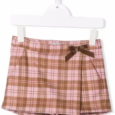 Юбка-шорты в клетку