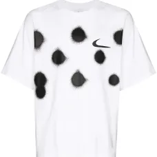 Футболка с принтом граффити из коллаборации с Off-White Футболка с принтом граффити из коллаборации с Off-White