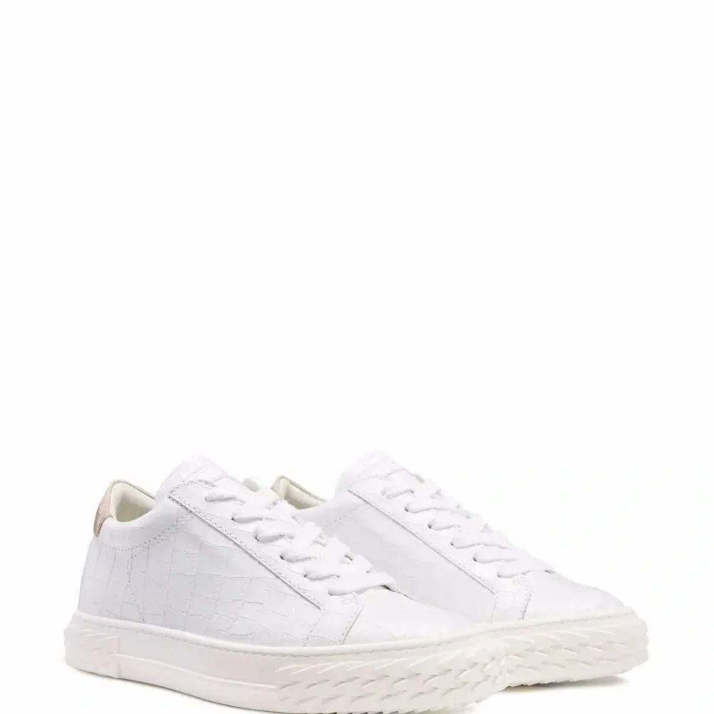 Кеды Blabber с тиснением под крокодила