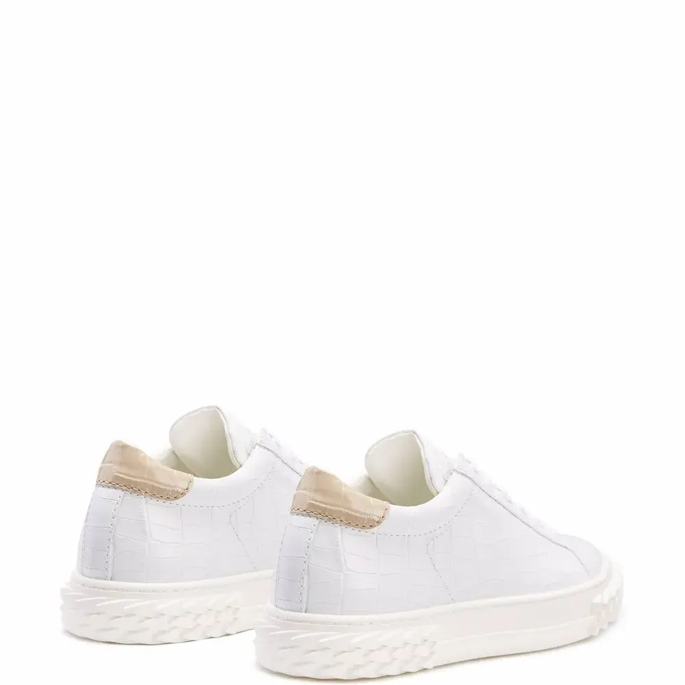 Кеды Blabber с тиснением под крокодила