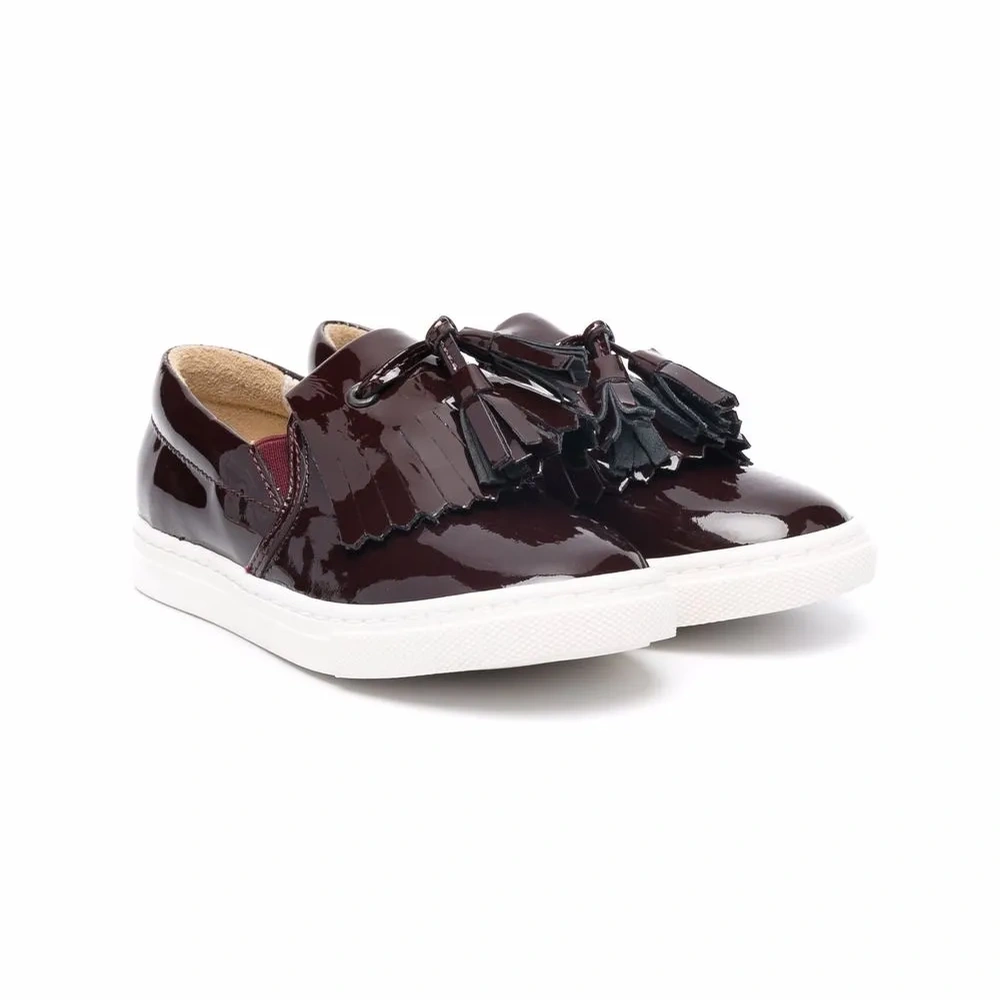 Слипоны с кисточками