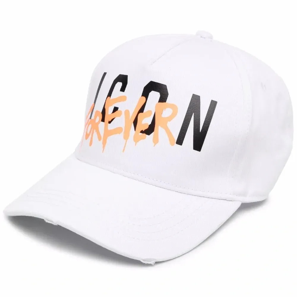 Бейсболка с графичным принтом