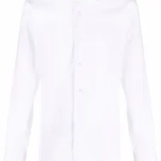 Поплиновая рубашка с длинными рукавами