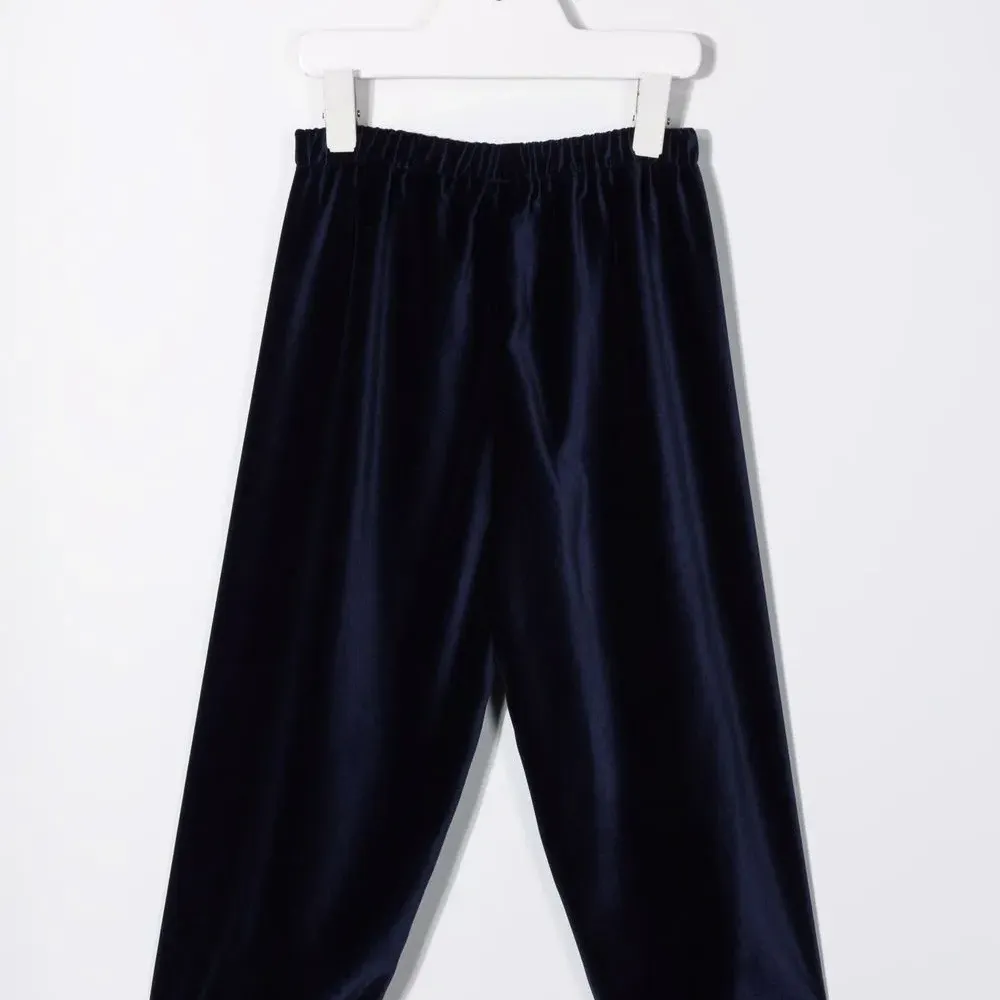 Бархатные спортивные брюки