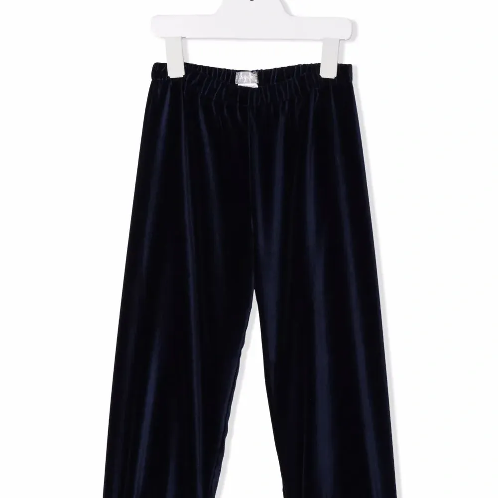 Бархатные спортивные брюки