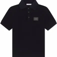 Рубашка поло из ткани пике с логотипом Рубашка поло из ткани пике с логотипом