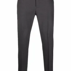 Брюки строгого кроя с декоративной подвеской