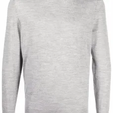 Джемпер с круглым вырезом