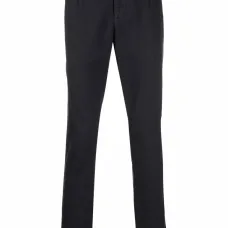 Прямые брюки с узором в елочку