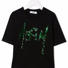 Укороченная футболка с логотипом