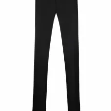 Брюки строгого кроя со складками